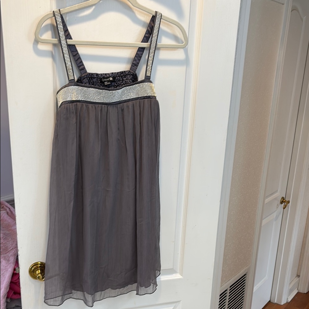 NWT F21 Crystal Trim Dress.